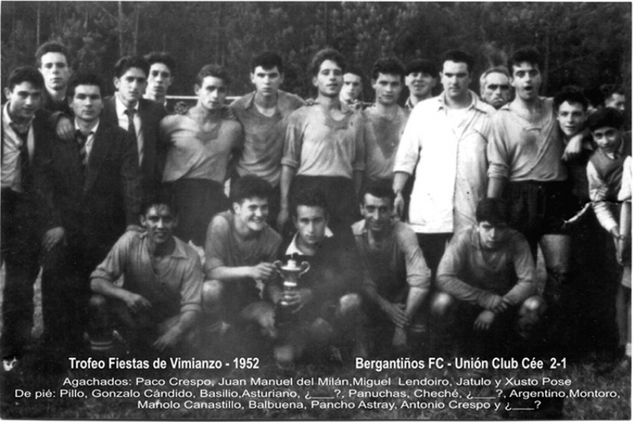 1952 - Bergantios FC Trofeo Fiestas de Vimianzo
